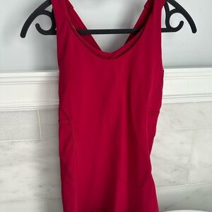 lululemon athletica Red Bra Top